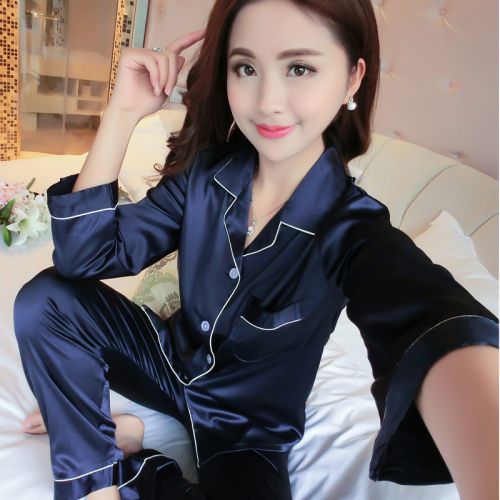 Pyjama pour femme en Polyester à manches longues - Ref 2987845