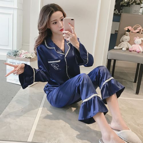Pyjama pour femme en Polyester à manches longues - Ref 2987858