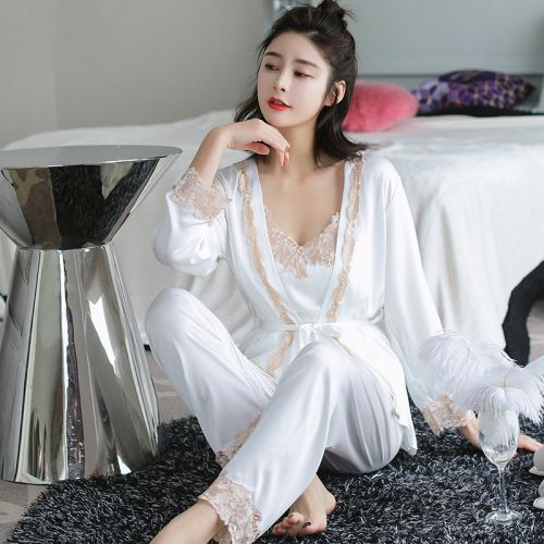 Pyjama pour femme en Polyester à manches longues - Ref 2987874