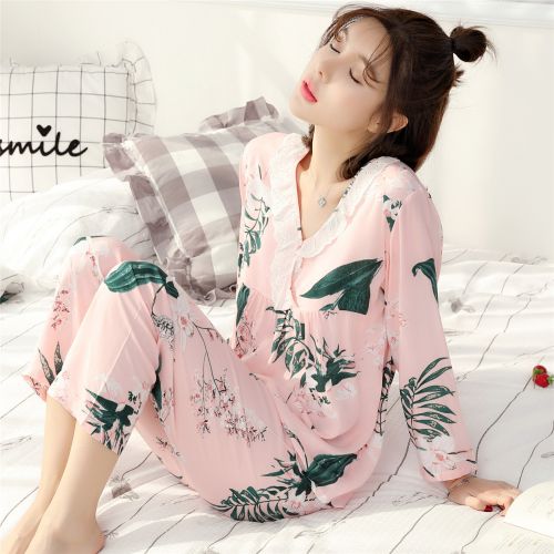 Pyjama pour femme en Polyester à manches longues - Ref 2987888