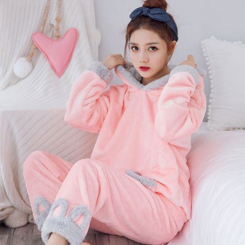 Pyjama pour femme MA FUN en Polyester à manches longues - Ref 2987906