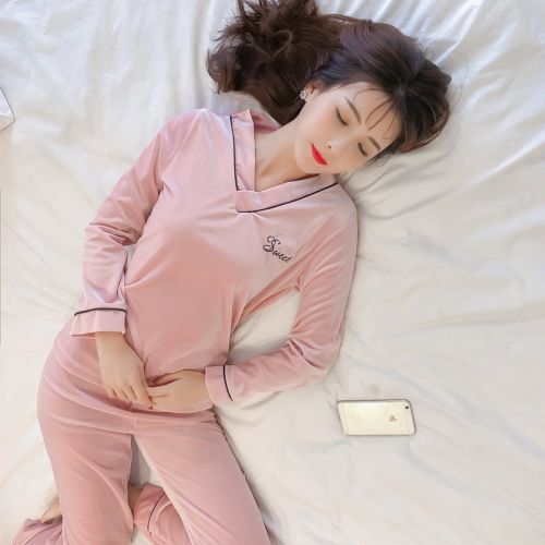 Pyjama pour femme en Polyester à manches longues - Ref 2987988