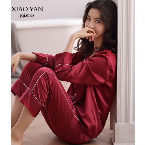 Pyjama pour femme en Polyester à manches longues - Ref 2987989