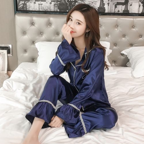 Pyjama pour femme en Polyester à manches longues - Ref 2988004