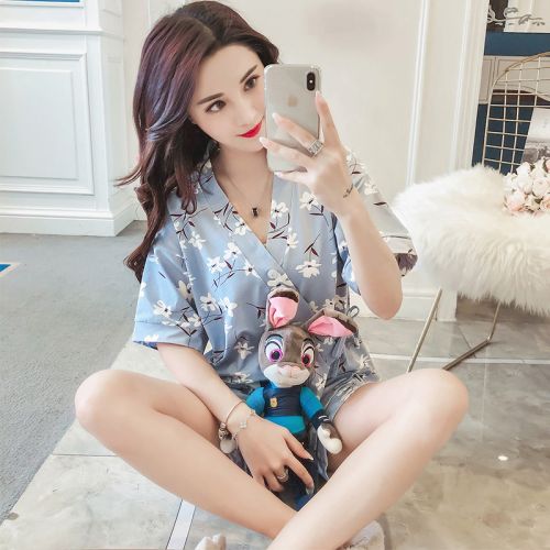 Pyjama pour femme à manche courte - Ref 2988010