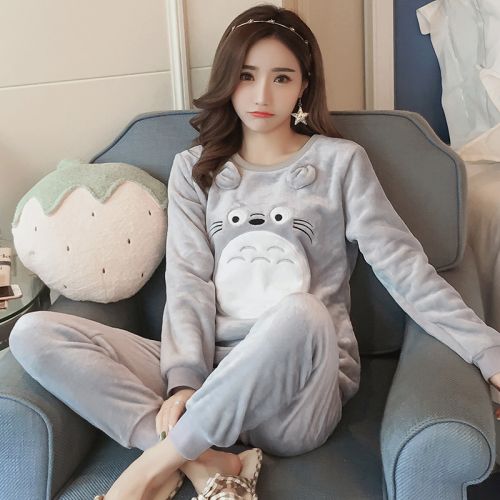 Pyjama pour femme en Polyester à manches longues - Ref 2988093
