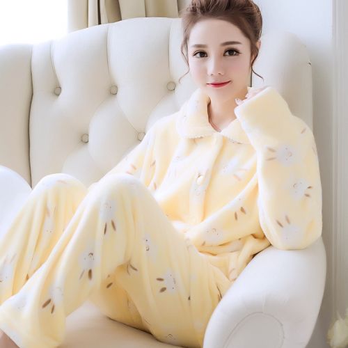 Pyjama pour femme en Polyester à manches longues - Ref 2988095