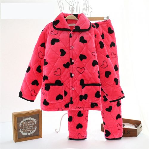 Pyjama pour femme en Coton à manches longues - Ref 2988198