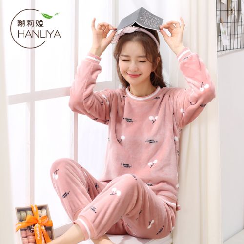 Pyjama pour femme en Polyester à manches longues - Ref 2988201