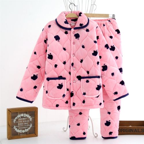 Pyjama pour femme en Coton à manches longues - Ref 2988206
