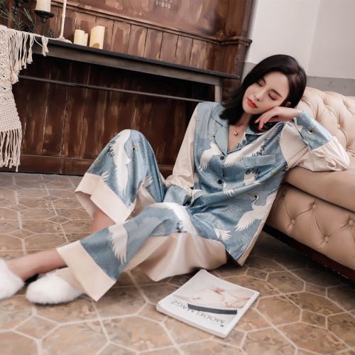 Pyjama pour femme en Nylon à manches longues - Ref 2988207