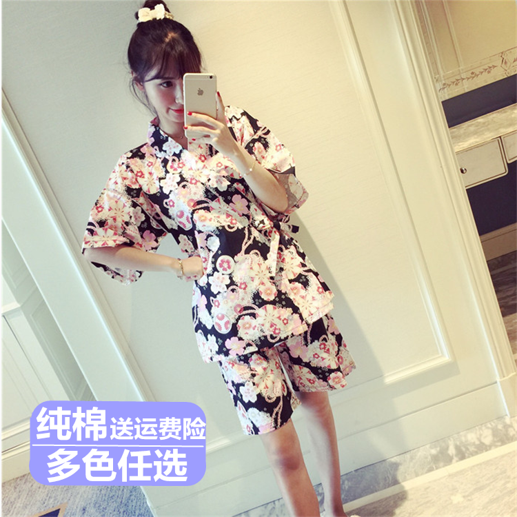 Pyjama pour femme en Coton à manche courte - Ref 2988580