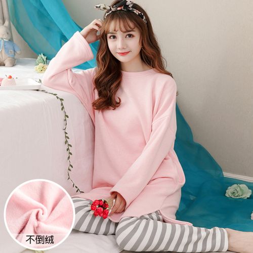 Pyjama pour femme en Polyester à manches longues - Ref 2988581