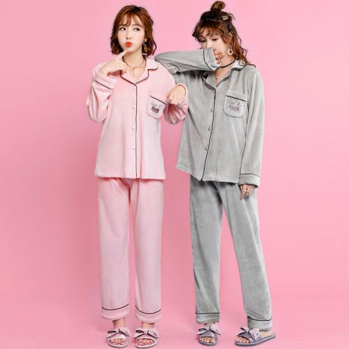 Pyjama pour femme à manches longues - Ref 2988635