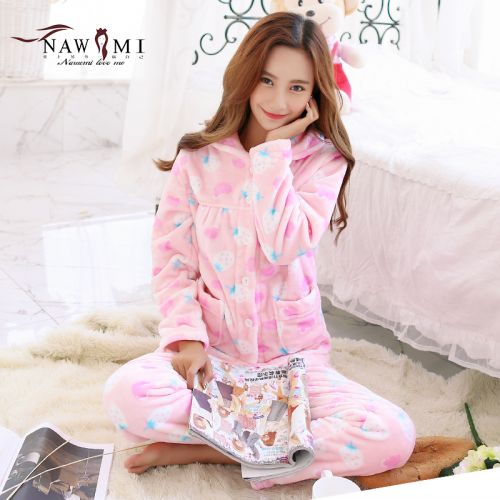 Pyjama pour femme en Polyester à manches longues - Ref 2989631