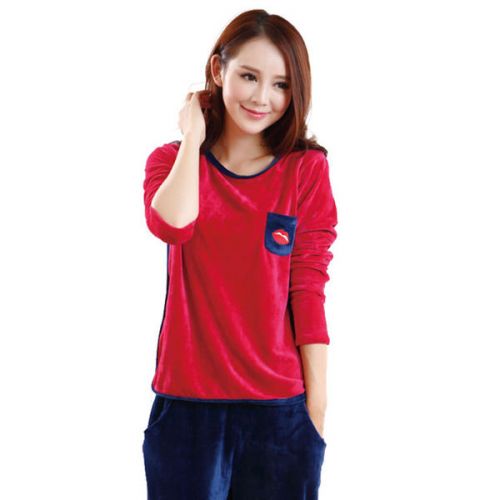 Pyjama pour femme en Polyester à manches longues - Ref 2989636