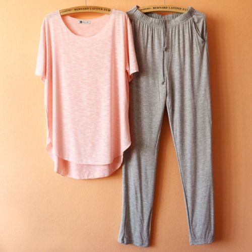Pyjama pour femme en Coton à manche courte - Ref 2989642