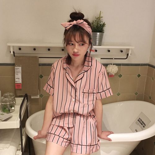 Pyjama pour femme à manche courte - Ref 2989648