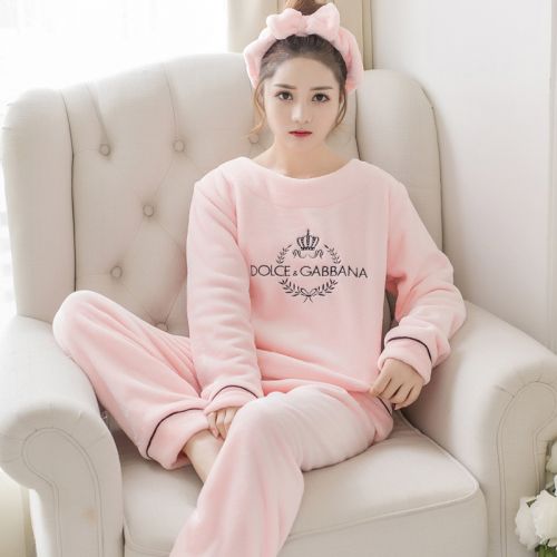 Pyjama pour femme en Polyester à manches longues - Ref 2989668