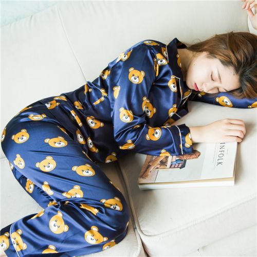Pyjama pour femme en Polyester à manches longues - Ref 2989679