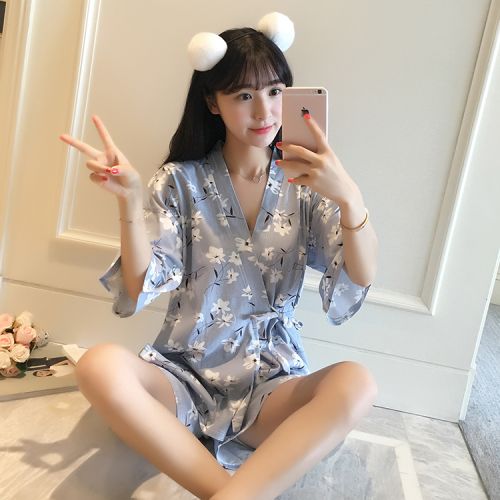 Pyjama pour femme en Polyester à manche courte - Ref 2989705