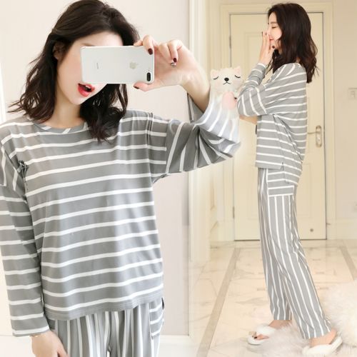 Pyjama pour femme en Polyester à manches longues - Ref 2989712