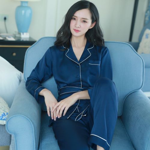 Pyjama pour femme en Polyester à manches longues - Ref 2989736