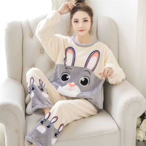 Pyjama pour femme en Polyester à manches longues - Ref 2989748