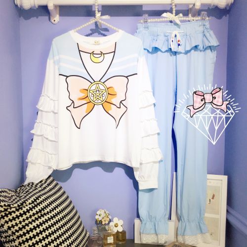 Pyjama pour femme en Coton à manches longues - Ref 2989749