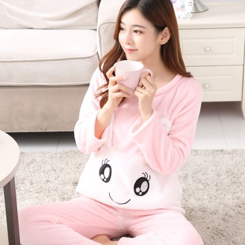 Pyjama pour femme en Polyester à manches longues - Ref 2990897