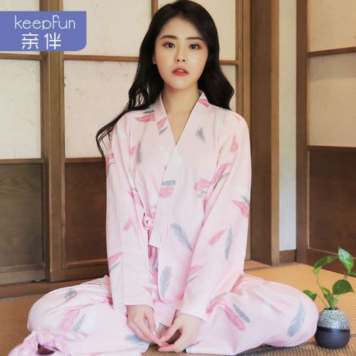 Pyjama pour femme KEEPFUN PARENTS en Coton à manches longues - Ref 2990904