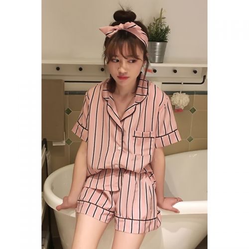 Pyjama pour femme en Polyester à manche courte - Ref 2990918