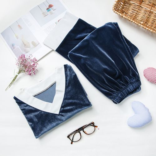 Pyjama pour femme en Polyester à manches longues - Ref 2991077