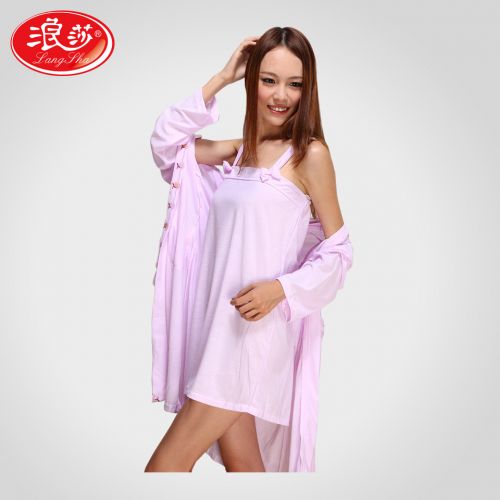 Pyjama pour femme en Polyester à manches longues - Ref 2991078