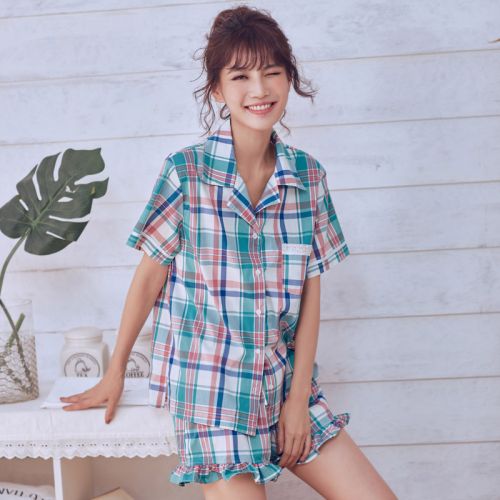 Pyjama pour femme GAINREEL en Viscose à manche courte - Ref 2991197