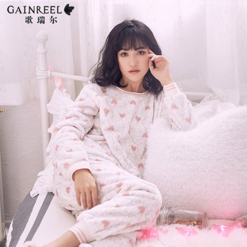 Pyjama pour femme GAINREEL en Polyester à manches longues - Ref 2991213