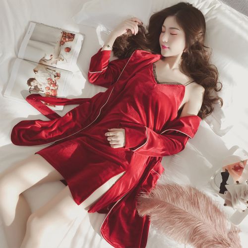 Pyjama pour femme à manches longues - Ref 2991218