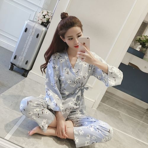 Pyjama pour femme en Polyester à manches longues - Ref 2991226