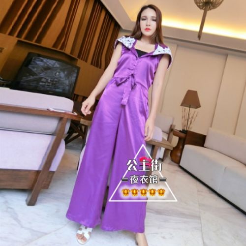 Pyjama pour femme en Coton à sans manches - Ref 2991252