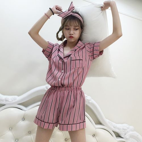 Pyjama pour femme en Polyester à manche courte - Ref 2991272