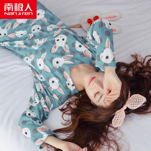 Pyjama pour femme en Coton à manches longues - Ref 2991278