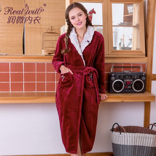 Pyjama pour femme REALWILL en Polyester à manches longues - Ref 2991335