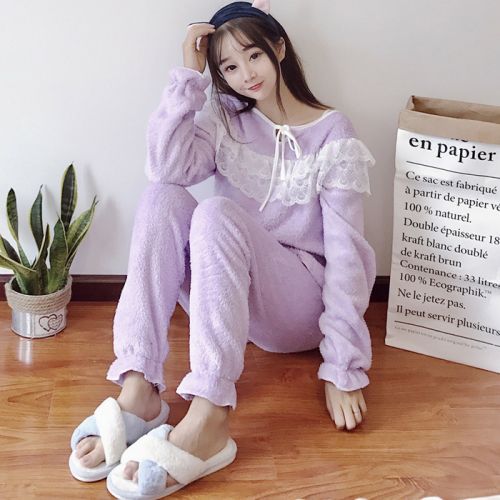 Pyjama pour femme à manches longues - Ref 2991340