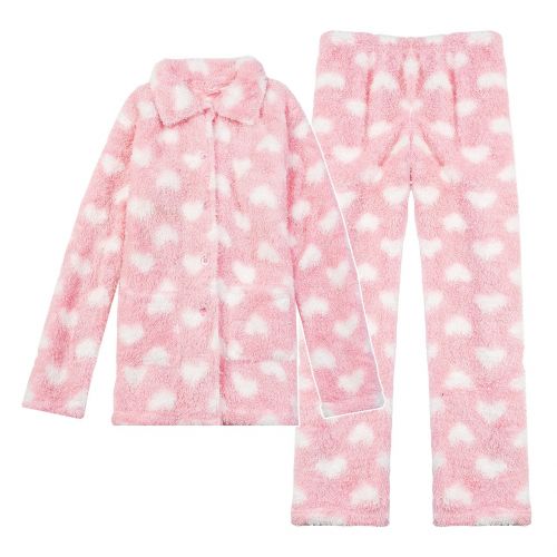 Pyjama pour femme en Polyester à manches longues - Ref 2991352
