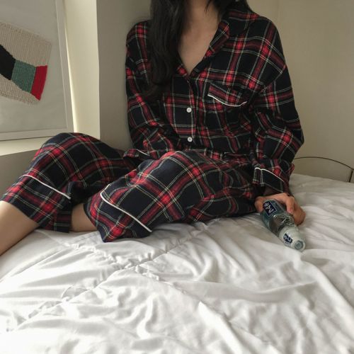 Pyjama pour femme en Polyester à manches longues - Ref 2991362