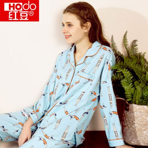 Pyjama pour femme HODO en Coton à manches longues - Ref 2991433