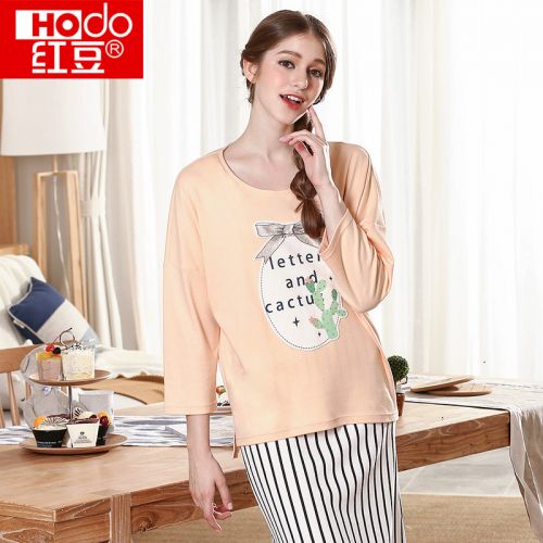 Pyjama pour femme HODO en Coton à neuf manches - Ref 2991440