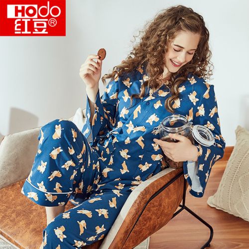 Pyjama pour femme HODO en Coton à manches longues - Ref 2991445