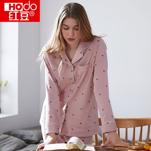 Pyjama pour femme HODO en Coton à manches longues - Ref 2991454