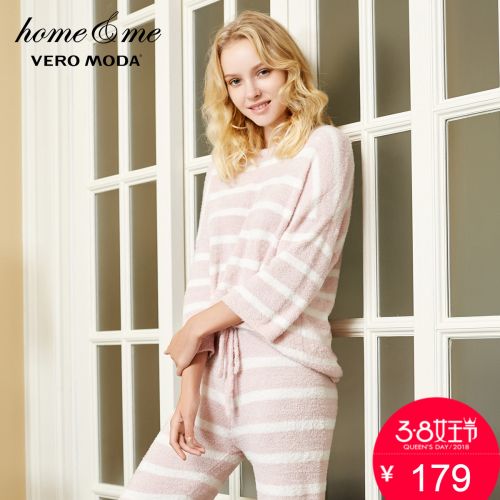 Pyjama pour femme VERO MODA en Polyester à manches - Ref 2991465